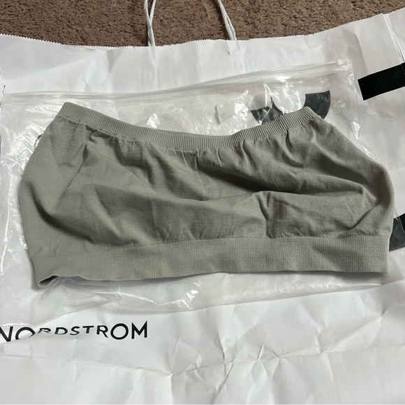 NWT Bandeau Bras - White, Black, and Gray - Picture 5 of 5